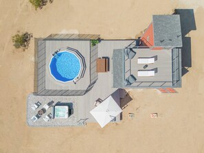 Pool - 3-Story Container Home • Pool • Hot Tub • Terrace (Joshua Tree)