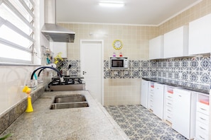 Mini-fridge, microwave, oven, toaster