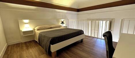 1 sovrum och sängkläder