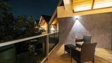Cabaña familiar | Vista del balcón
