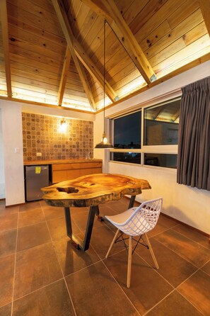 Family Cabin | Private kitchen | Coffee/tea maker - Hotel Balcón del Parque (Xalapa)