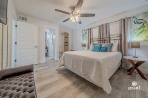 1 Schlafzimmer, Bügeleisen/Bügelbrett, kostenloses WLAN, Bettwäsche