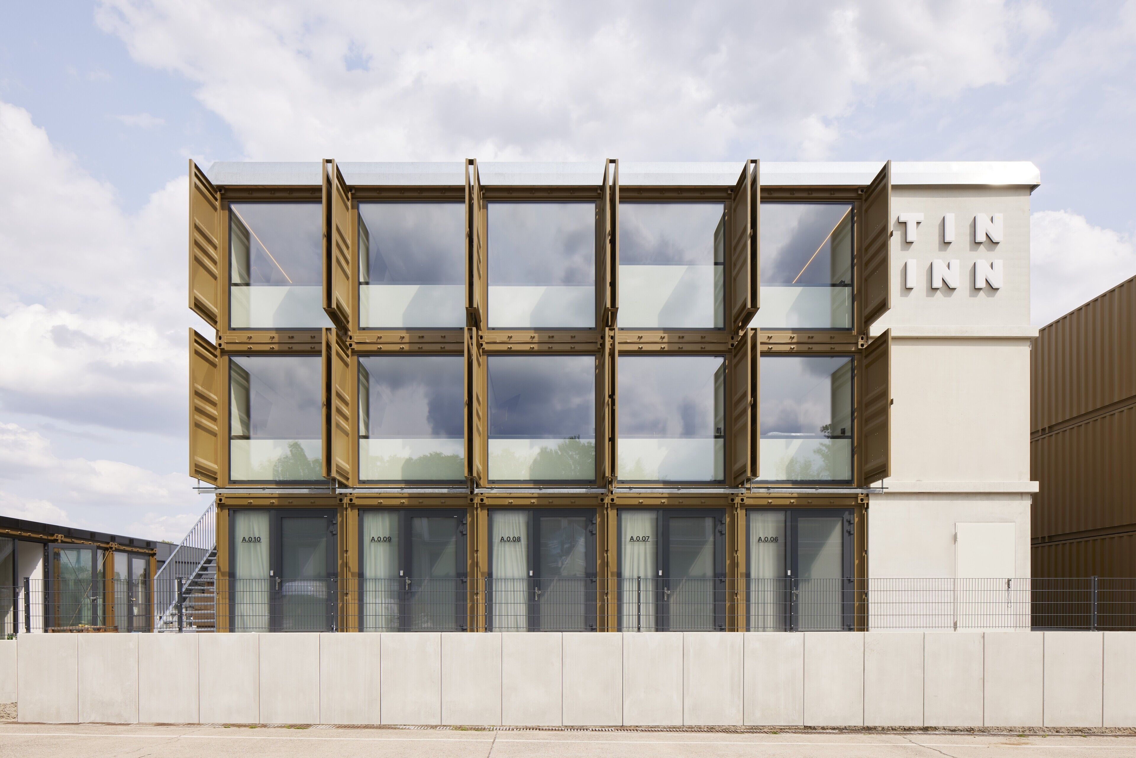 Fassade der Unterkunft