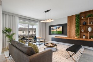 하우스, 침대(여러 개), 수영장 이용 (9139) | 거실 공간