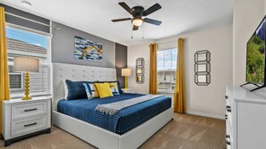 House, Multiple Beds, Pool Access, Pool View (2216LC WIR) | 7 bedrooms, individually decorated, individually furnished, bed sheets - Orlando Getaway: Near Disney, Pool, Resort (Davenport)