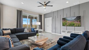Ferienhaus, Mehrere Betten, Poolzugang, Poolblick (2216LC WIR) | Wohnbereich