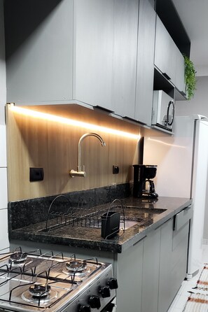 Private kitchen - Complete Apartment in Pq Alvorada (Dourados)