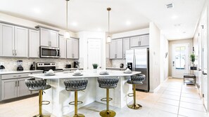 House, Multiple Beds, Pool Access, Pool View (8907CBD Solara) | Private kitchen | Coffee/tea maker - Extraordinary Solara 7BR Private Pool/spa Near Disney (Kissimmee)