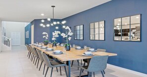 House, Multiple Beds, Pool Access, Pool View | Dining - Opulent Retreat With Private Pool Near Disney (Davenport)