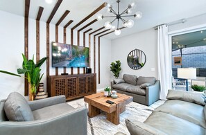 House, Multiple Beds, Pool Access | Living area