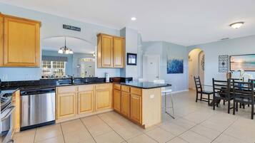 House, Multiple Beds, Pool Access | Private kitchen | Coffee/tea maker