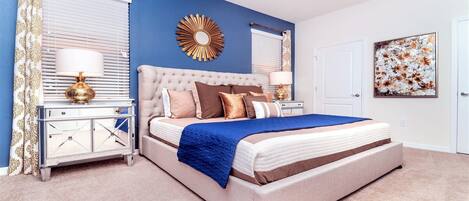 Casa, varias camas, acceso a la alberca, vista a la alberca | 8 habitaciones, decoración personalizada y muebles diferentes