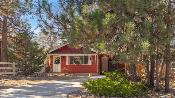 Front of property - Cozy Red Cabin (Sugarloaf)