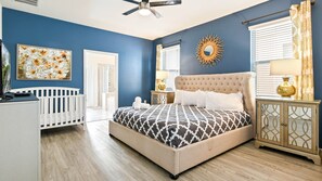 Ferienhaus, Mehrere Betten, Poolzugang, Poolblick (1658LA WAW) | 9 Schlafzimmer, individuell dekoriert, individuell eingerichtet