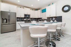 House, Multiple Beds, Pool Access, Pool View (1617MC CG_02) | Private kitchen | Coffee/tea maker - Champions Gate Technicolour Kingdom 1617 (Davenport)