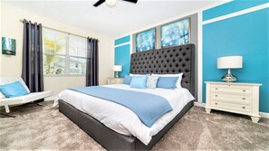 House, Multiple Beds, Pool Access, Pool View (8811IC CG) | 6 bedrooms, individually decorated, individually furnished, bed sheets - No Rear Neighbor 6BR Villa Private Pool Spa Disney (Davenport)