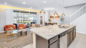 Ferienhaus, Mehrere Betten, Poolzugang, Poolblick (266JW WIR) | Innenbereich