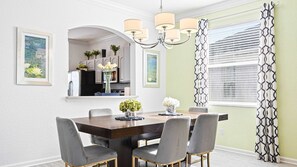 Dining - No Rear Neighbor 6BR Private Pool/spa Near Disney (Kissimmee)