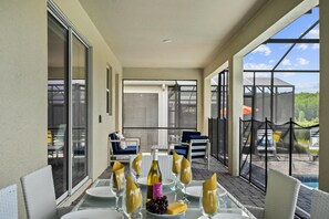 House, Multiple Beds, Pool Access, Pool View (2900SS SL_02) | Dining - Lakeview Villa Near Disney With Pool & Resort (Kissimmee)