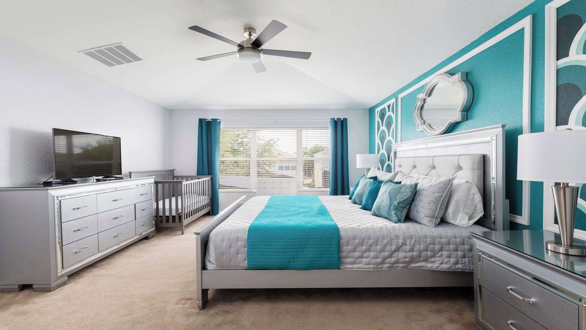 House, Multiple Beds, Pool Access (7720TB WH) | 6 bedrooms, individually decorated, individually furnished, bed sheets