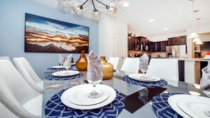 Ferienhaus, Mehrere Betten, Poolzugang, Poolblick (1901NC WAW) | Speisen