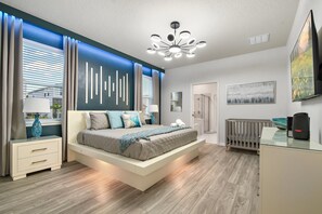 10 bedrooms, individually decorated, individually furnished, bed sheets - Windsor Island Resort 10br Pool Spa Disney Area 3628 (Davenport)