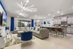 Interior - Windsor Island Resort 10br Pool Spa Disney Area 3628 (Davenport)