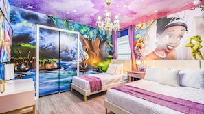 House, Multiple Beds, Pool Access (3732LA WIR) | 10 bedrooms, individually decorated, individually furnished, bed sheets - Hall of Famous Gameroom 10br Villa Pool Spa Disney (Davenport)