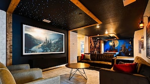 House, Multiple Beds, Pool Access, Pool View (3549LD WIR) | Living area - Extraordinary 10br Private Pool Spa Near Disney (Davenport)