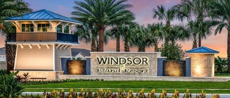 Enceinte de l’hébergement