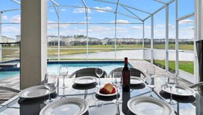 Dining - Elegant Retreat With Private Pool & Spa (Kissimmee)