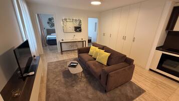 superior luxury apartment | Living area | LCD TV
