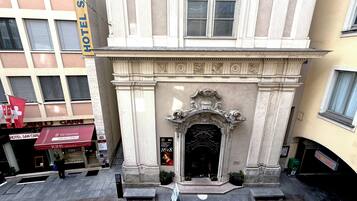 Fassade der Unterkunft