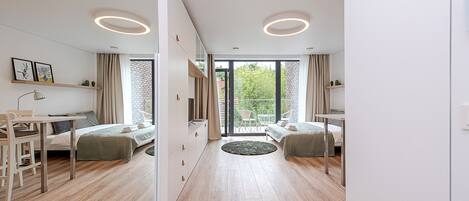 1 sovrum, gratis wi-fi och sängkläder