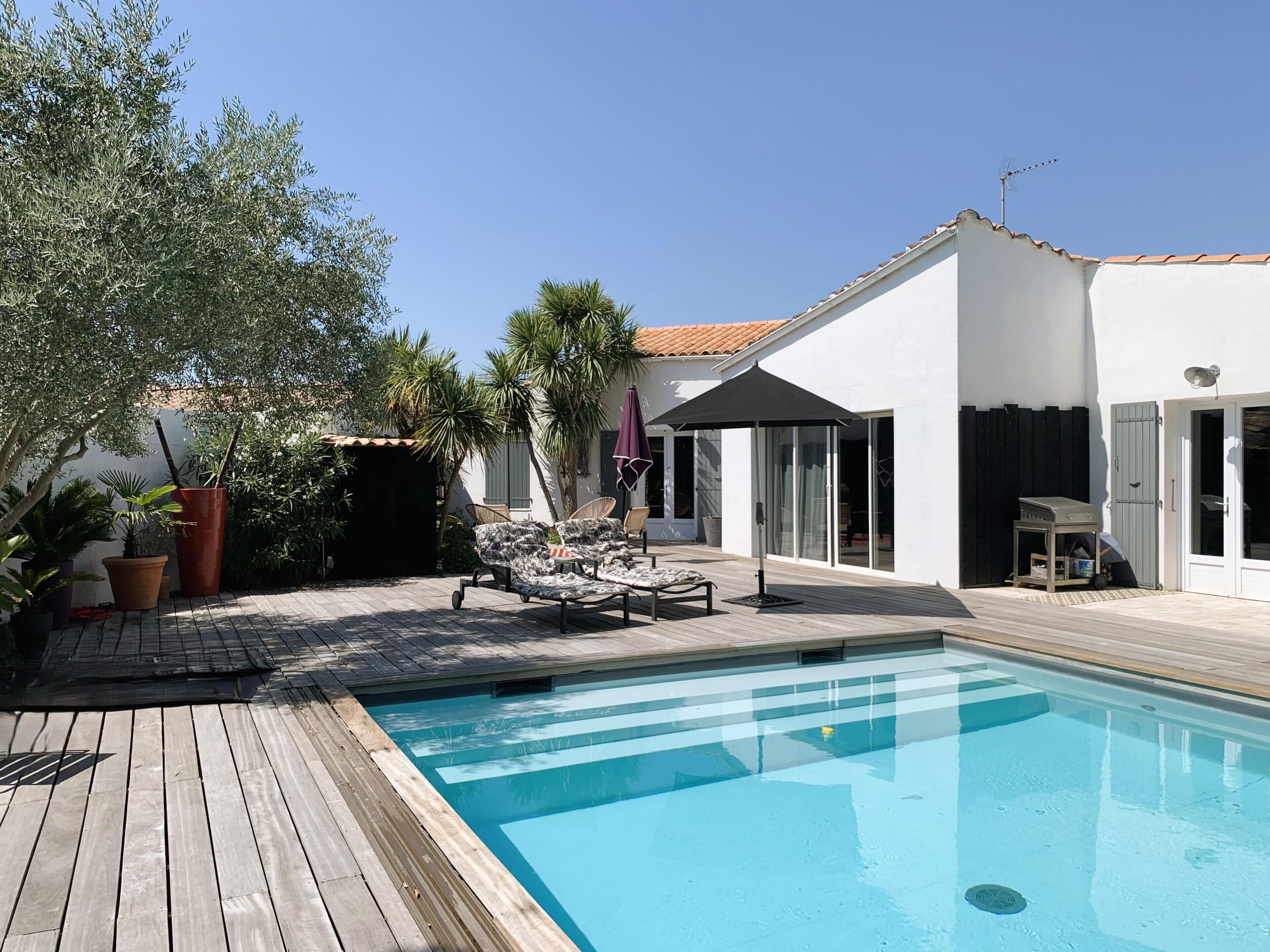 Una piscina climatizada