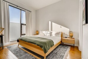 1 chambre, fer et planche Ă repasser, Wi-Fi, draps fournis