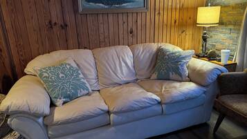 TV, DVD player, stereo