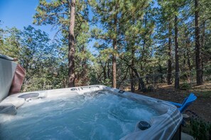 Private spa tub - Dream Catchers  (Big Bear City)