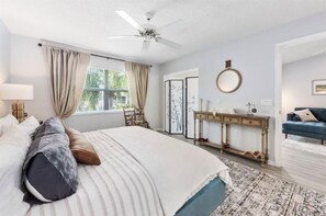 2 dormitorios, tabla de planchar con plancha, wifi y ropa de cama