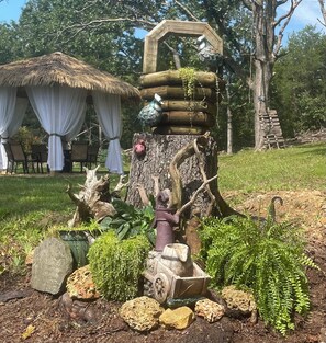 Overnattingsstedets uteområder