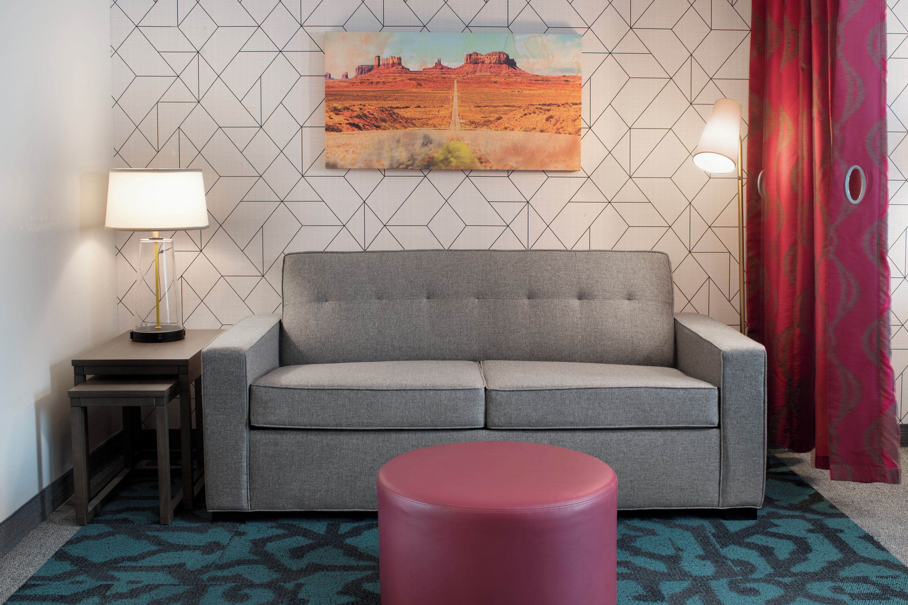 Una televisión de pantalla plana, Netflix, Hulu, servicios de streaming