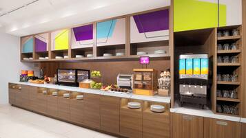 Frokostbuffé er inkludert hver dag