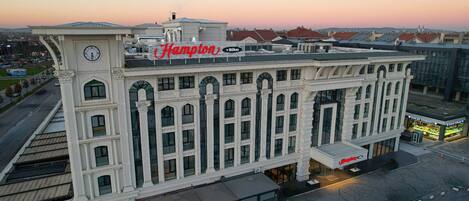 Façade de l’hébergement