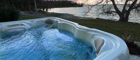 Bain à remous extérieur