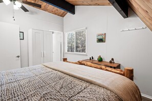 Cabaña básica | 2 habitaciones y wifi gratis 