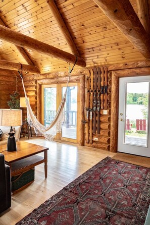 Interior - Peaceful Lakeview Cabin Stay On Private Pennisula (Campbellsport)