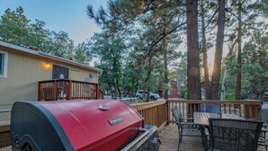 BBQ/picnic area - Far Enough Cabin (Sugarloaf)