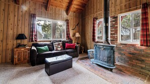 Living area - Fawnskin Cabin (Fawnskin)