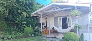 Basic Chalet | Terrace/patio - Recanto Por do Sol - 07 Pessoas (Gramado)