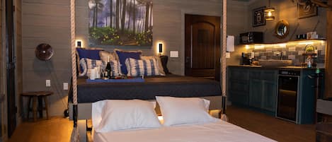 1 chambre, accès au Wi-Fi (inclus), literie fournie